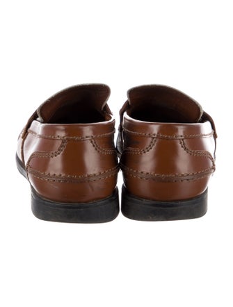 Miu Miu Leather Loafers