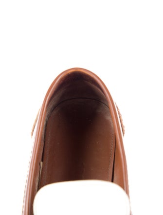 Miu Miu Leather Loafers