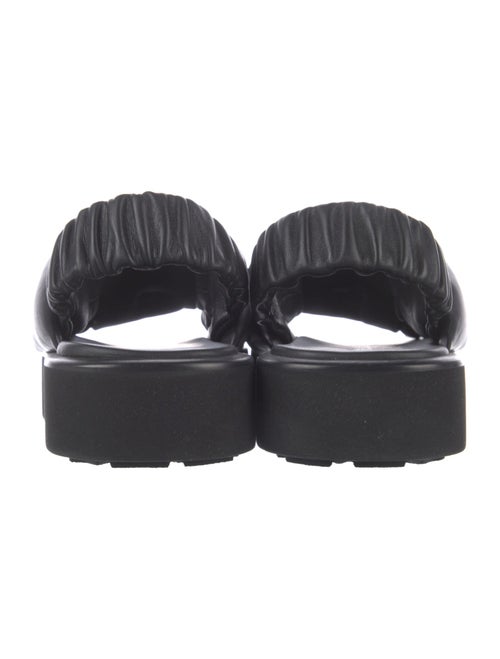 Miu Miu Leather Slingback Sandals