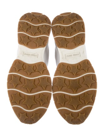 Miu Miu Leather Chunky Sneakers