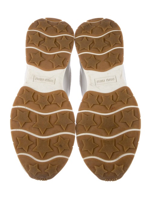 Miu Miu Leather Chunky Sneakers