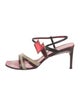 Miu Miu Leather Slingback Sandals