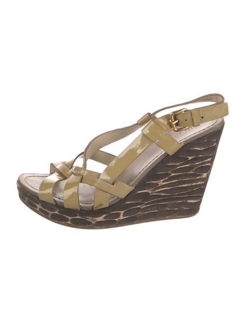 Miu Miu Patent Leather Espadrilles