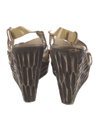 Miu Miu Patent Leather Espadrilles