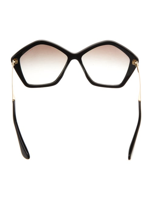 Miu Miu Oversize Gradient Sunglasses