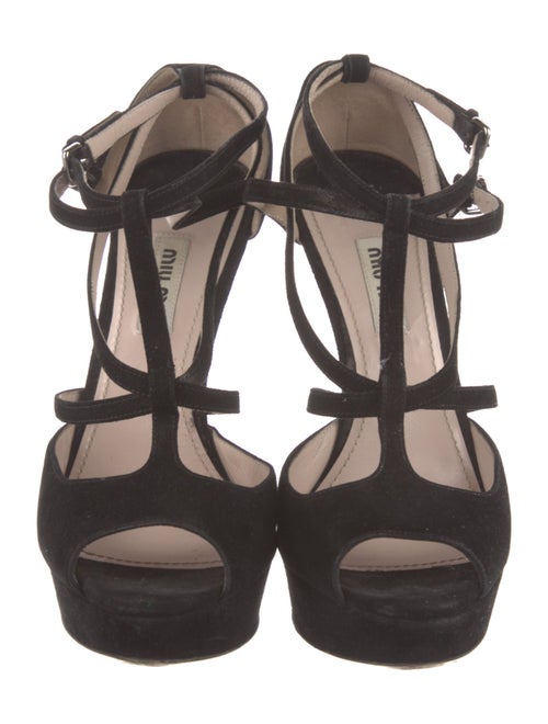 Miu Miu Suede Sandals