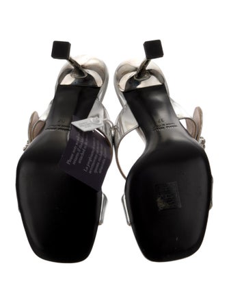 Miu Miu Patent Leather Slides