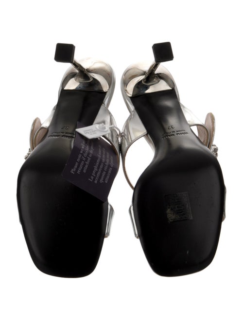 Miu Miu Patent Leather Slides