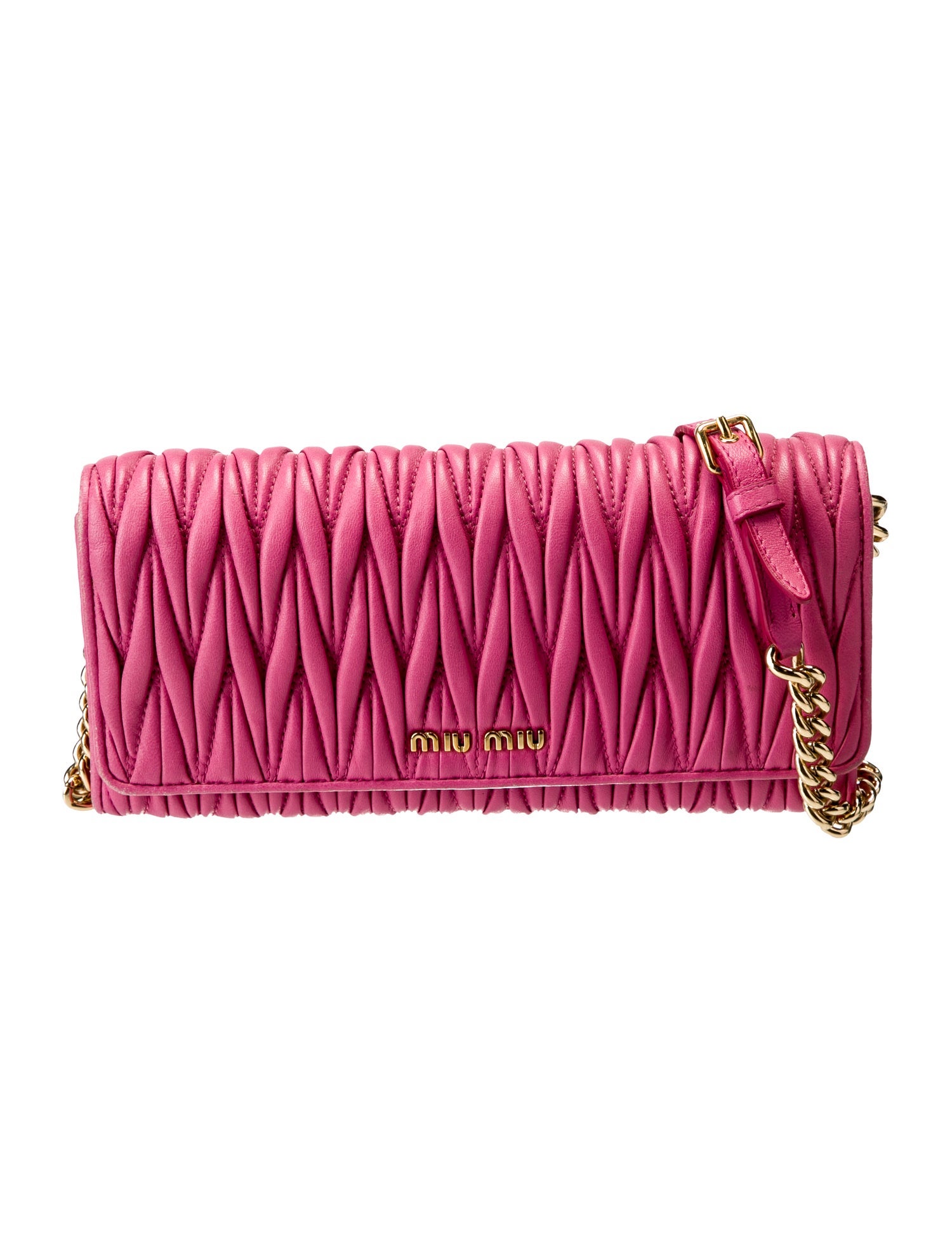 Miu Miu Leather Crossbody Bag