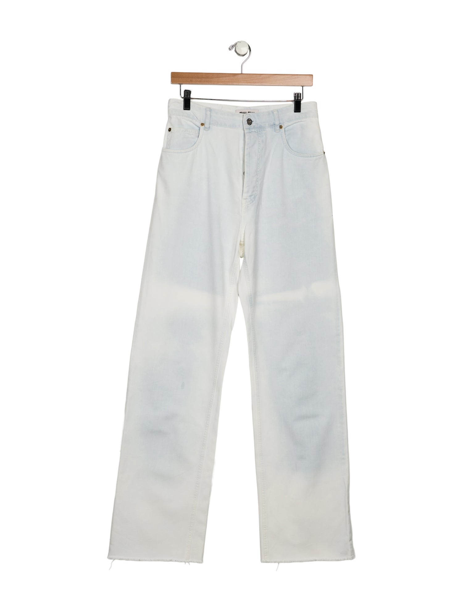 Miu Miu 2022 Wide Leg Jeans