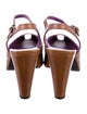 Miu Miu Leather Slingback Pumps