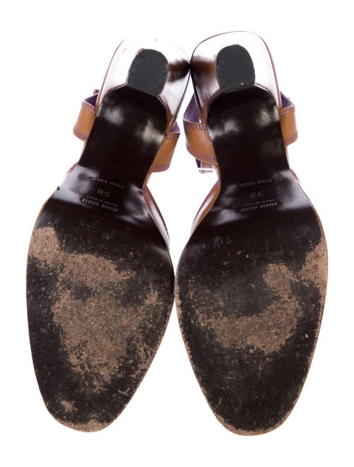 Miu Miu Leather Slingback Pumps