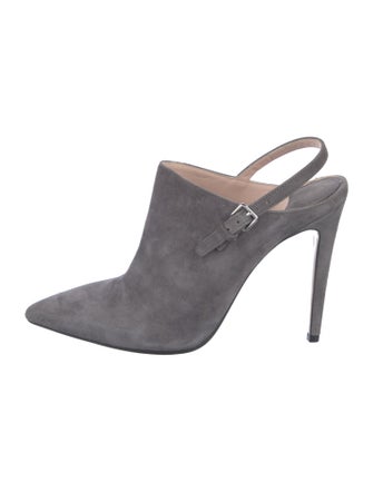 Miu Miu Suede Slingback Pumps