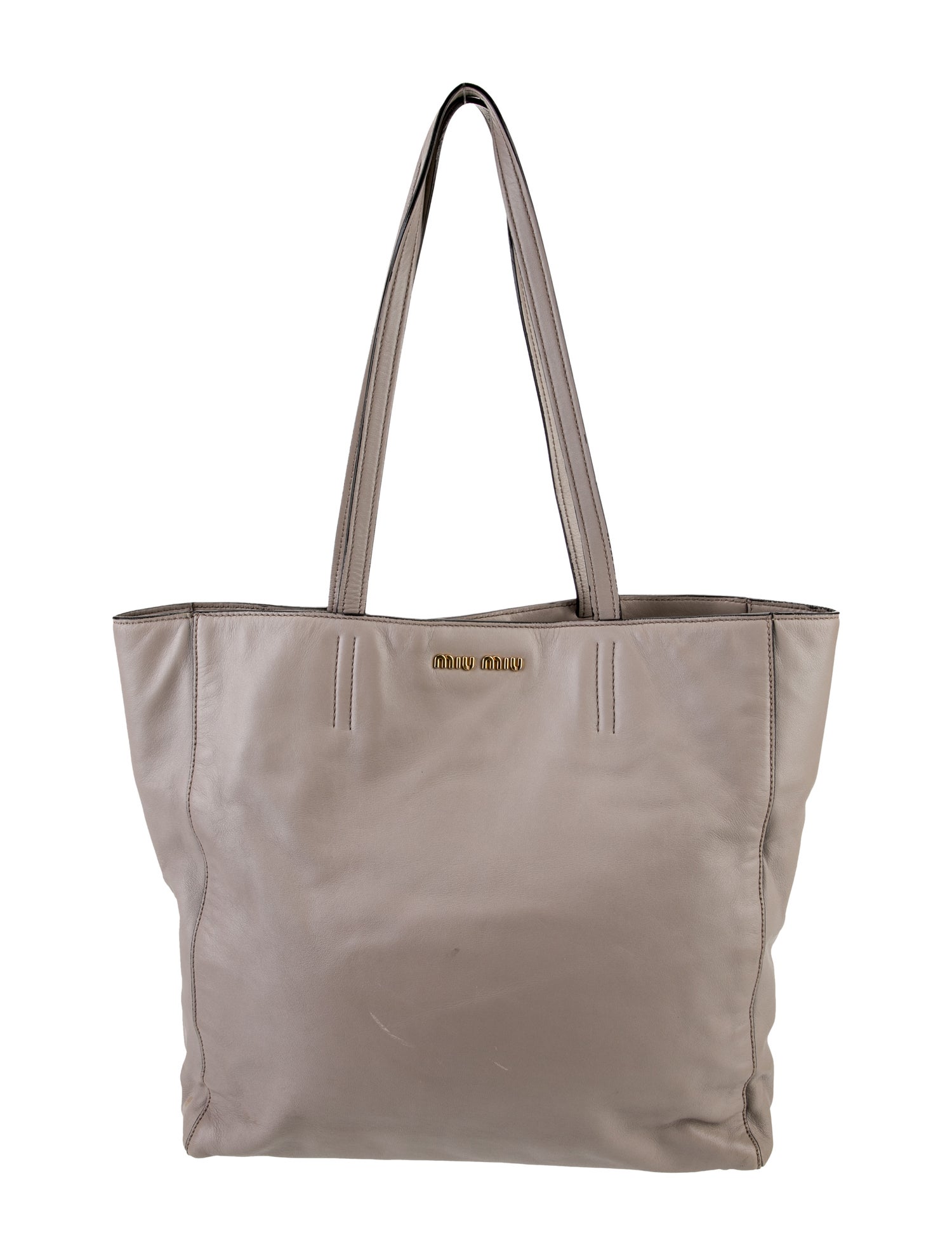 Miu Miu Leather Tote