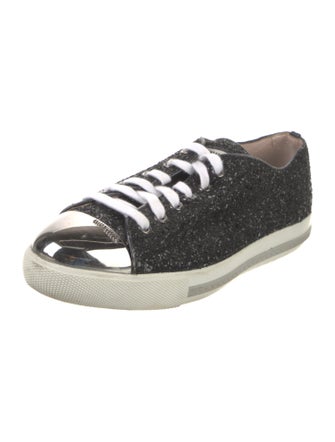 Miu Miu Glitter Sneakers