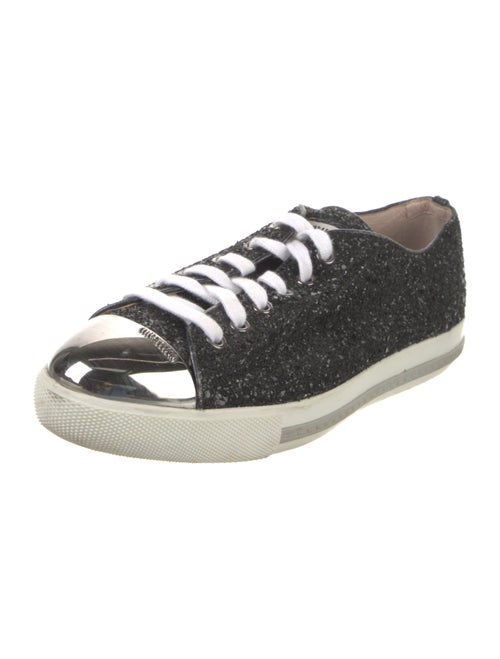 Miu Miu Glitter Sneakers
