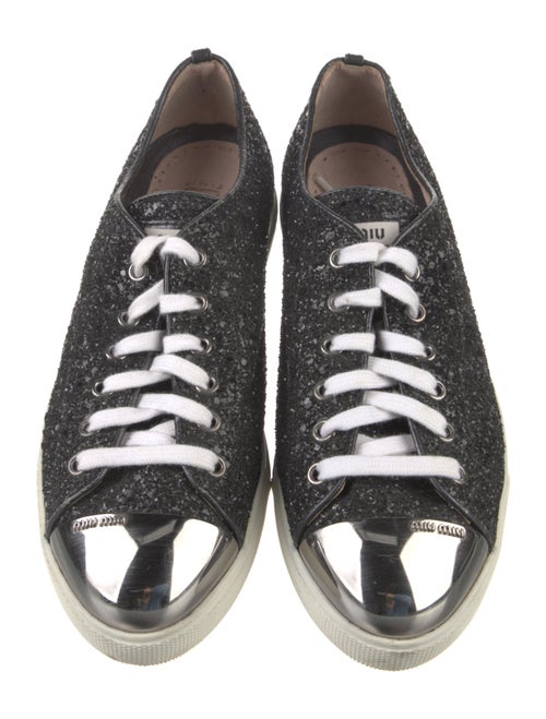 Miu Miu Glitter Sneakers