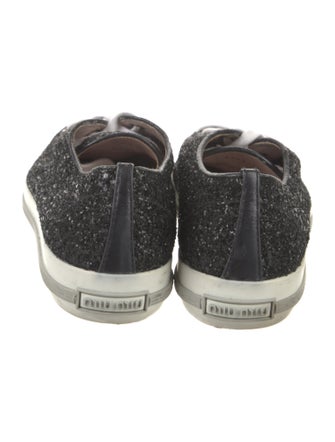Miu Miu Glitter Sneakers
