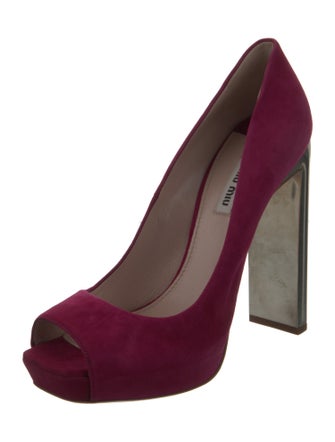 Miu Miu Suede Sandals