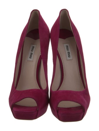 Miu Miu Suede Sandals