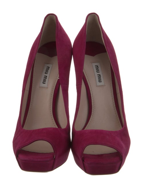 Miu Miu Suede Sandals