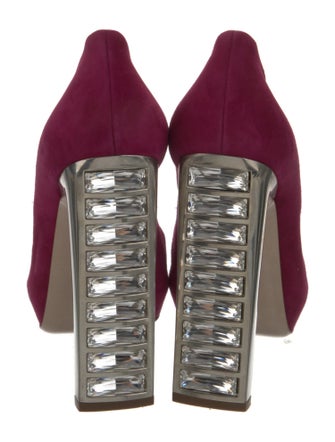 Miu Miu Suede Sandals