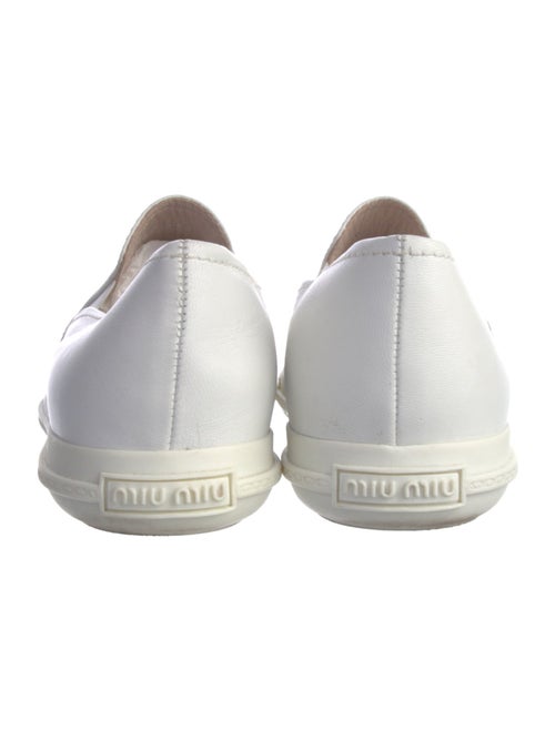 Miu Miu Leather Loafers