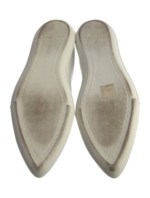 Miu Miu Leather Loafers
