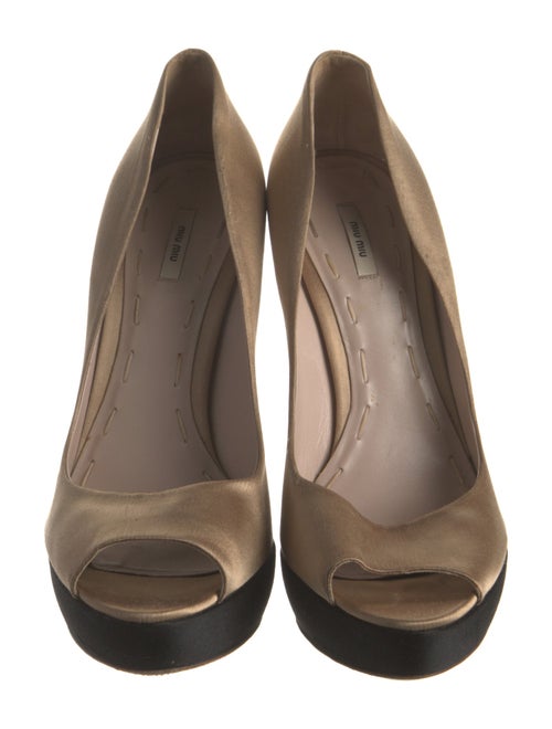 Miu Miu Satin Pumps