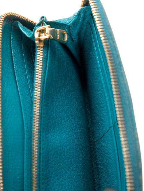 Miu Miu Patent Leather Continental Wallet