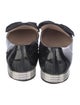 Miu Miu Patent Leather Bow Accents Loafers