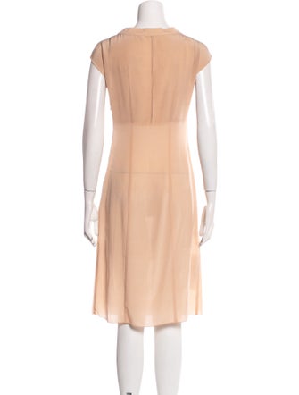 Miu Miu Late 2000's - Early 2010's Knee-Length Dress