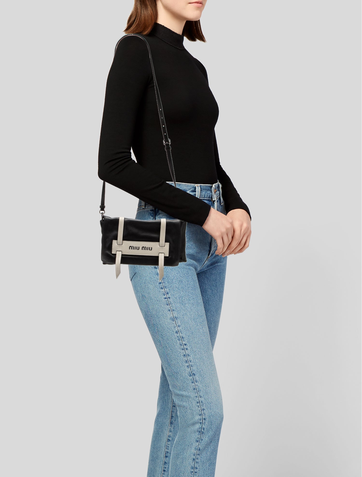 Miu Miu Leather Shoulder Bag