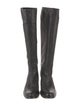 Miu Miu Leather Riding Boots