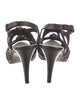 Miu Miu Leather Slingback Sandals