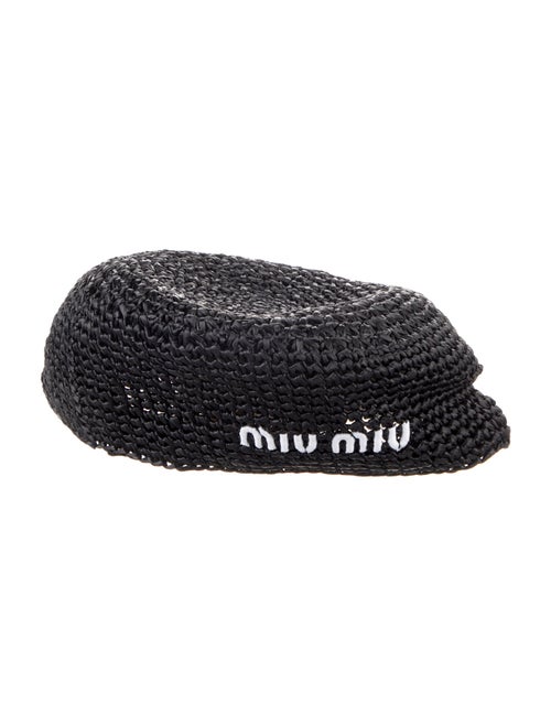 Miu Miu Embroidered Hat