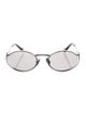 Miu Miu Round Mirrored Sunglasses
