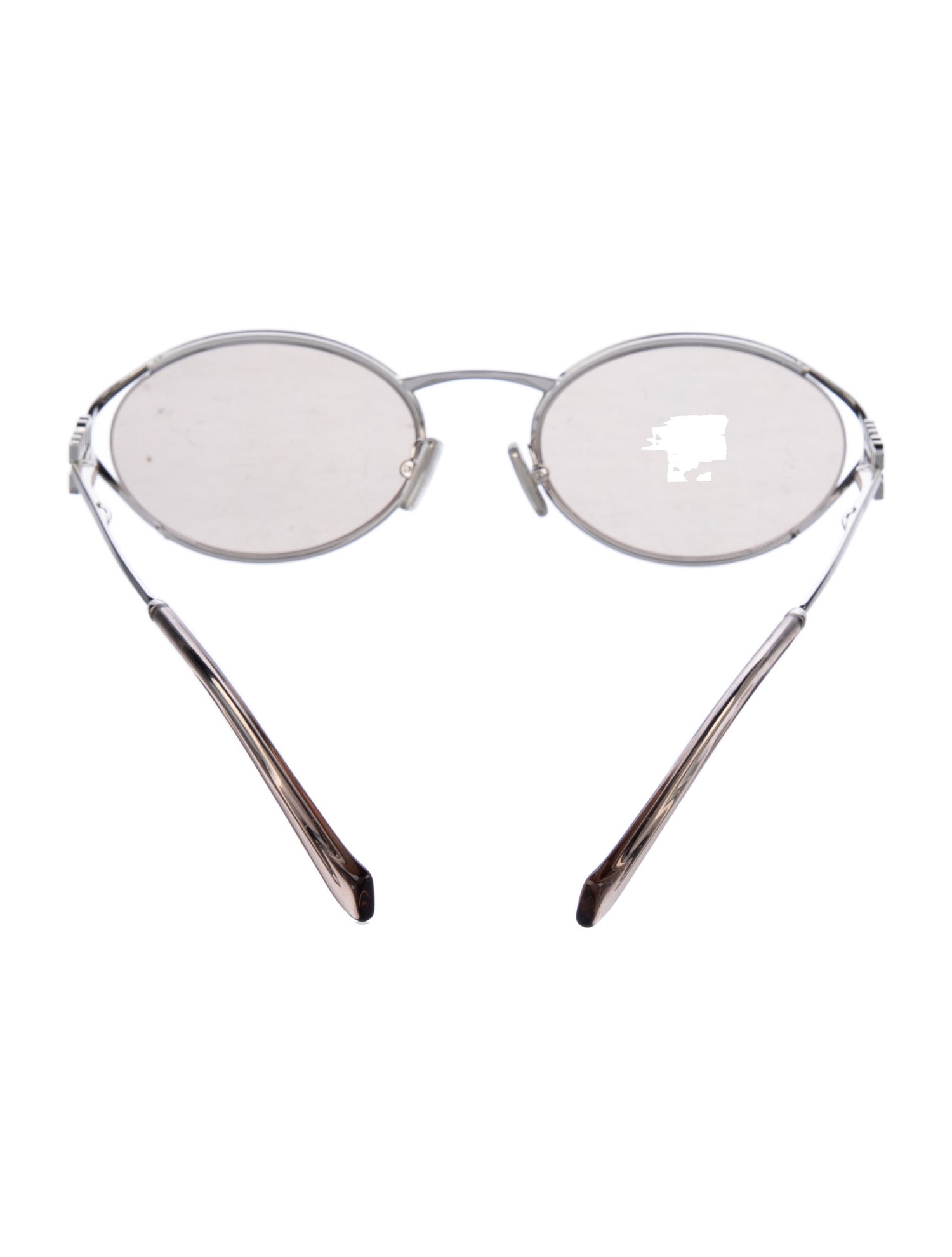 Miu Miu Round Mirrored Sunglasses