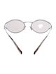 Miu Miu Round Mirrored Sunglasses