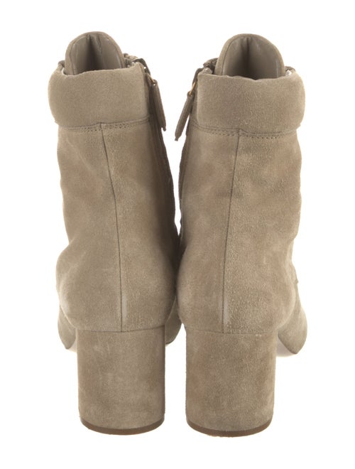 Miu Miu Suede Lace-Up Boots