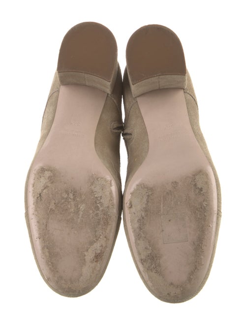 Miu Miu Suede Lace-Up Boots