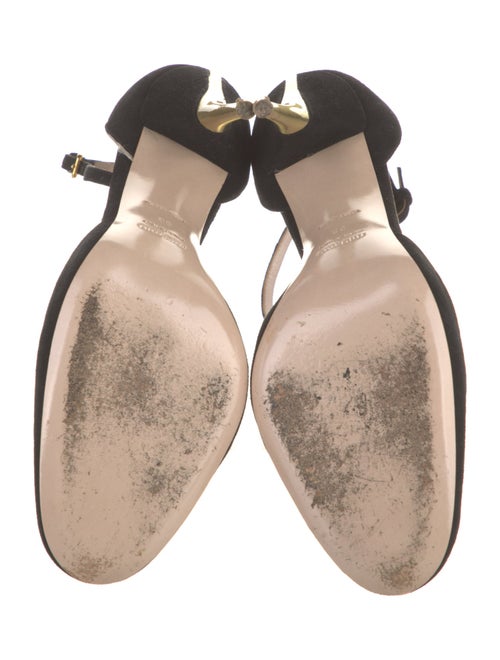 Miu Miu Suede D'Orsay Pumps