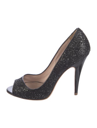 Miu Miu Glitter Pumps