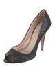 Miu Miu Glitter Pumps