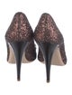 Miu Miu Glitter Sequin Embellishments Pumps