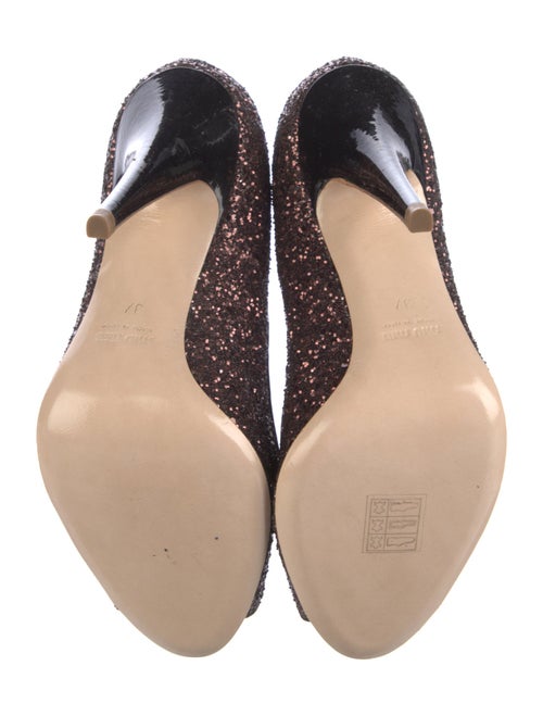 Miu Miu Glitter Sequin Embellishments Pumps