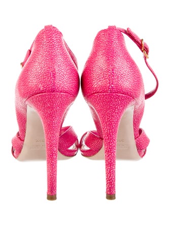 Miu Miu Leather Sandals