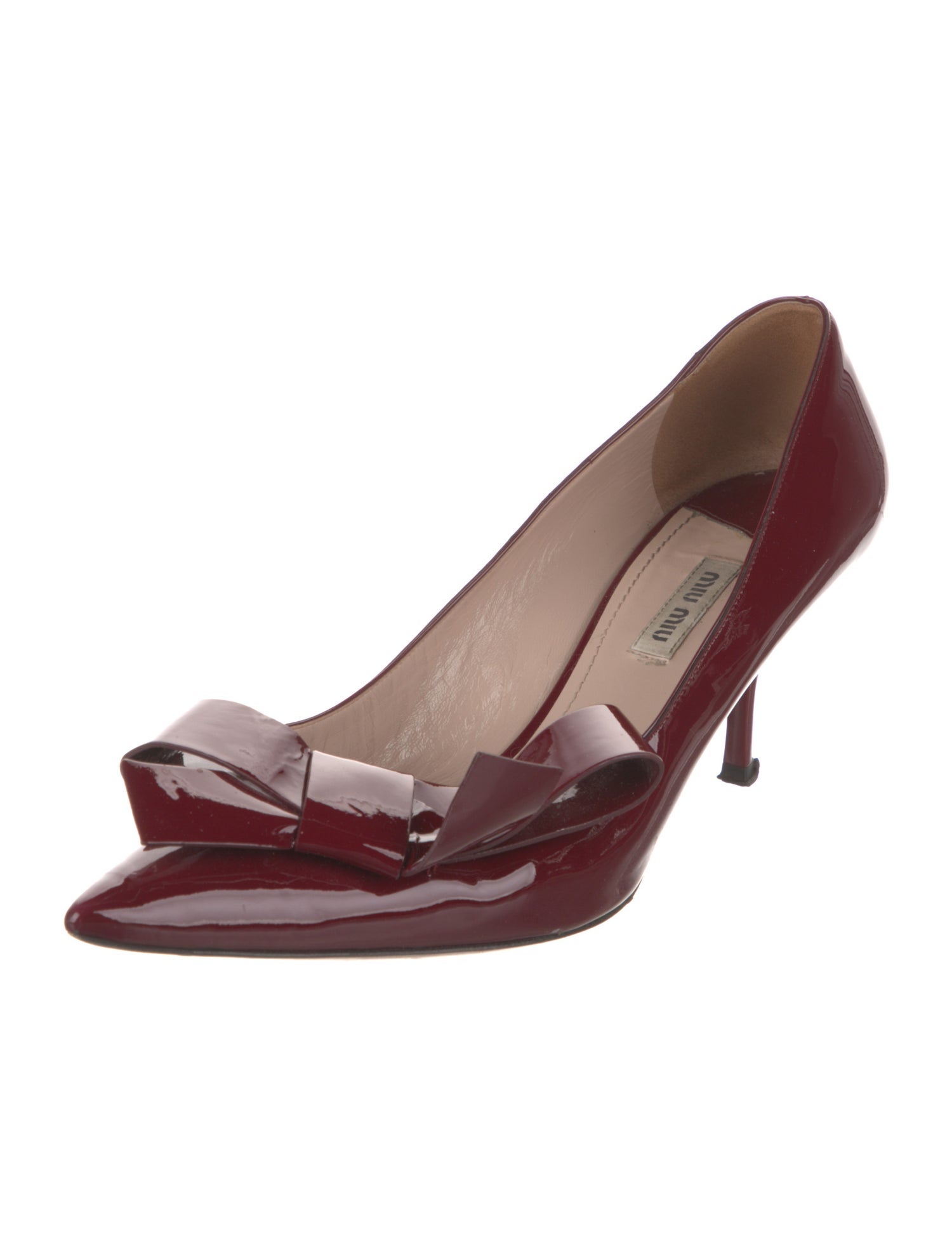Miu Miu Patent Leather Pumps