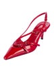 Miu Miu Patent Leather Slingback Pumps
