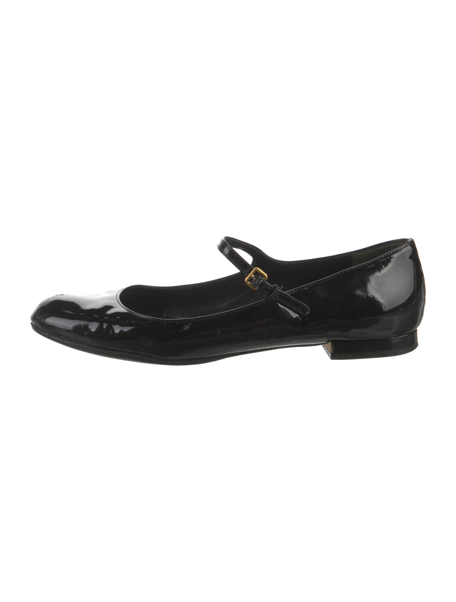 Miu Miu Patent Leather Mary Jane Flats